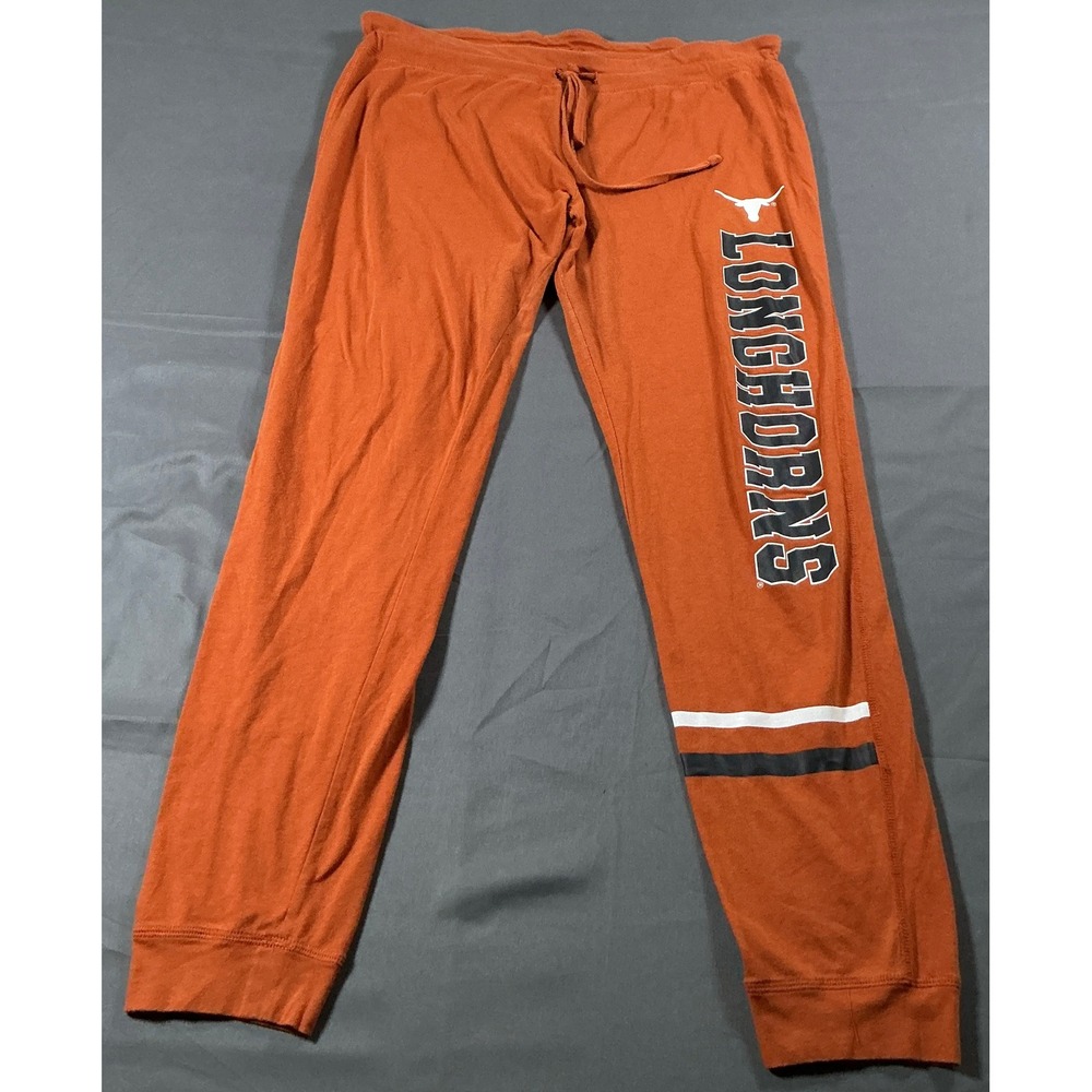 Sideline Apparel Texas Longhorns Burnt Orange Lounge Pants Women Large Sleepwear
